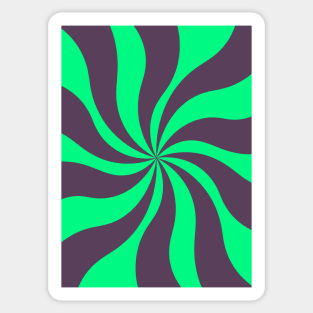 Wavy lines Sticker